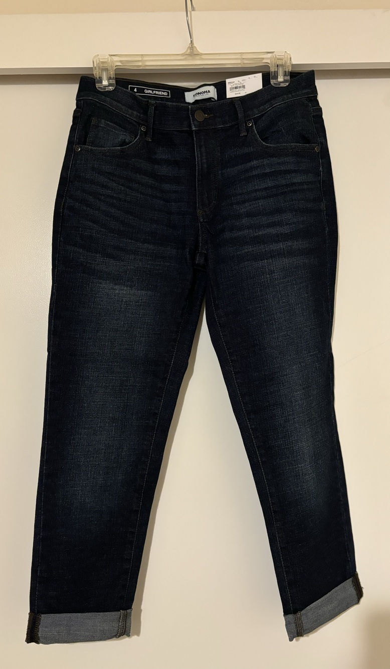 NWT Sonoma Girlfriend Jeans